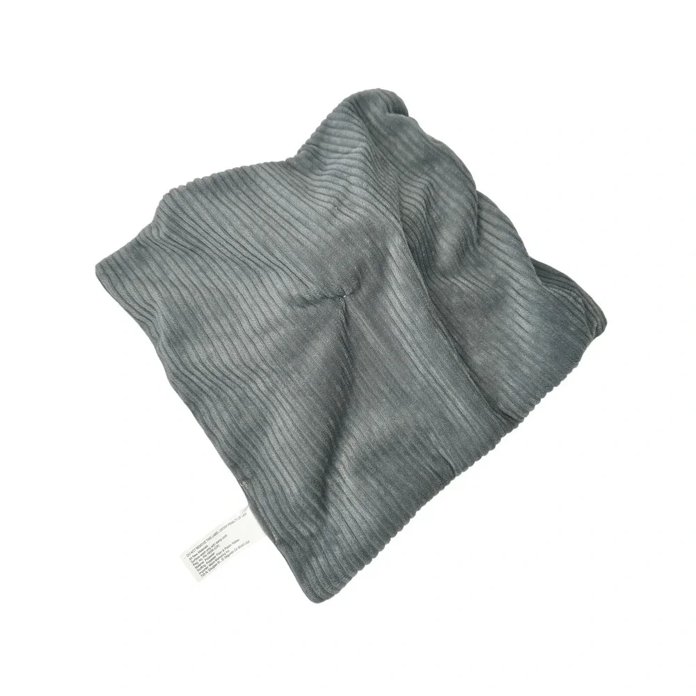 NEW YuMe Toys Elephant Security Blanket OS Gray Ribbed Corduroy Target Lovey